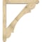 Ekena Millwork Olympic Craftsman Rough Sawn Bracket w/ Offset Brace, Douglas Fir, 6"W x 42"D x 48"H BKT0604X42X48OLY04RDF - alternate 2